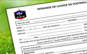 Licence de football au FCM Ingré