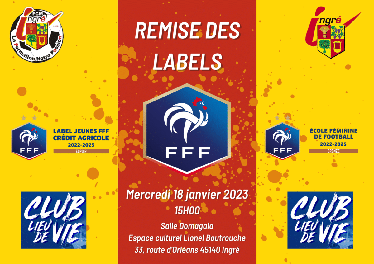 A noter dans votre agenda ! - FCM Ingré