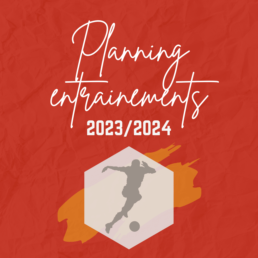 Planning entrainement 23/24